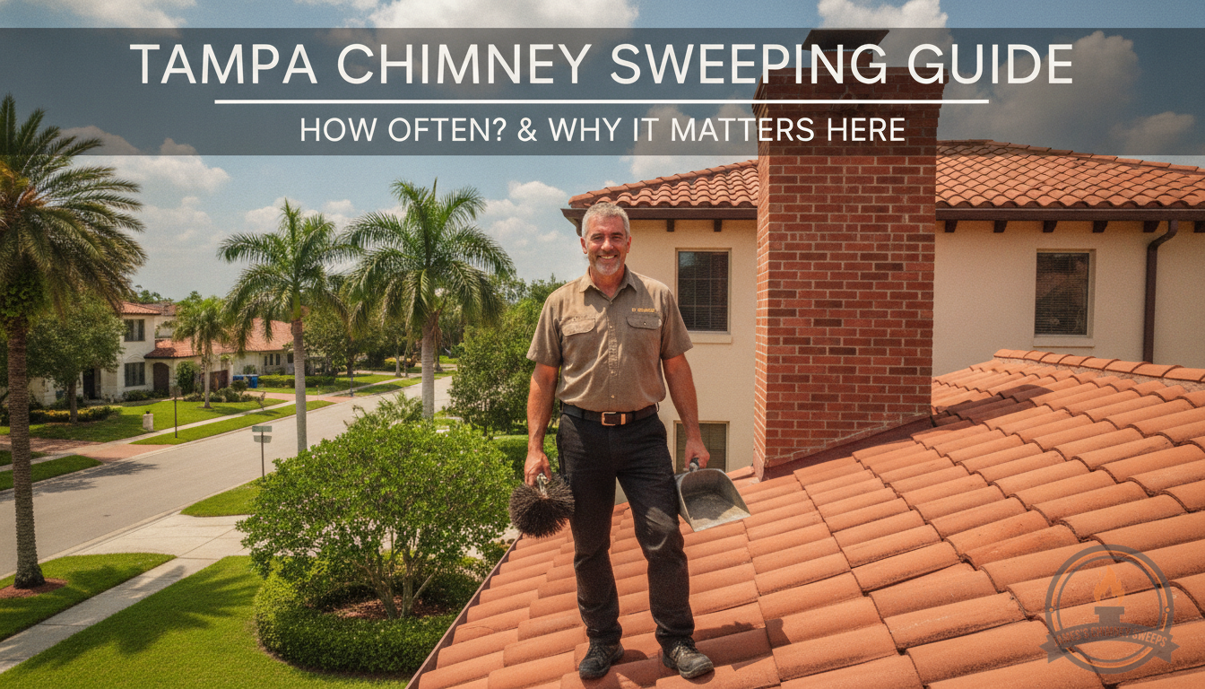 How Often Should Tampa Homeowners Get Their Chimney Swept? (And Why It Matters More Here)