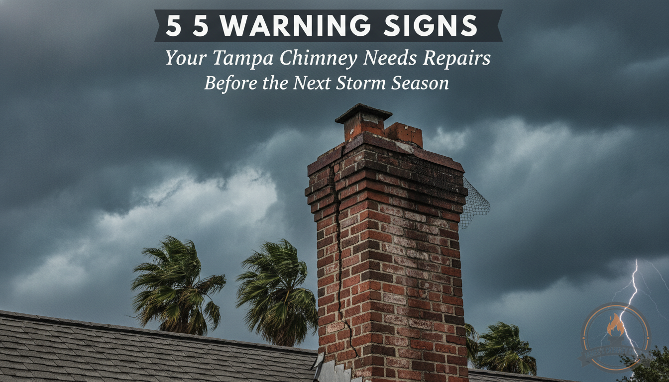 5 Warning Signs Your Tampa Chimney Needs Repairs Before the Next Storm Season